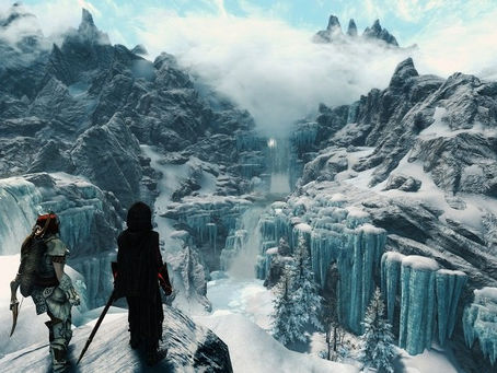 Artista recria Vale Esquecido de Skyrim na Unreal Engine 5 com realismo impressionante