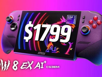 MSI Claw 8 EX AI+ tem preço revelado e se torna um dos portáteis mais caros do mercado