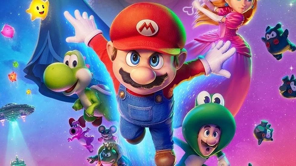 Super Mario Galaxy no Cinema: A Diversão que os Fãs e as Famílias Merecem