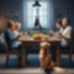 Os pets e as refeições humanas