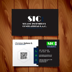 Diseño de tarjeta empresarial