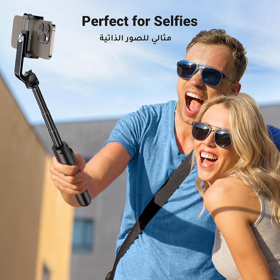 Miniatura: Trípode para selfies UGREEN de 152 cm (60"), extensible, de aleación, control