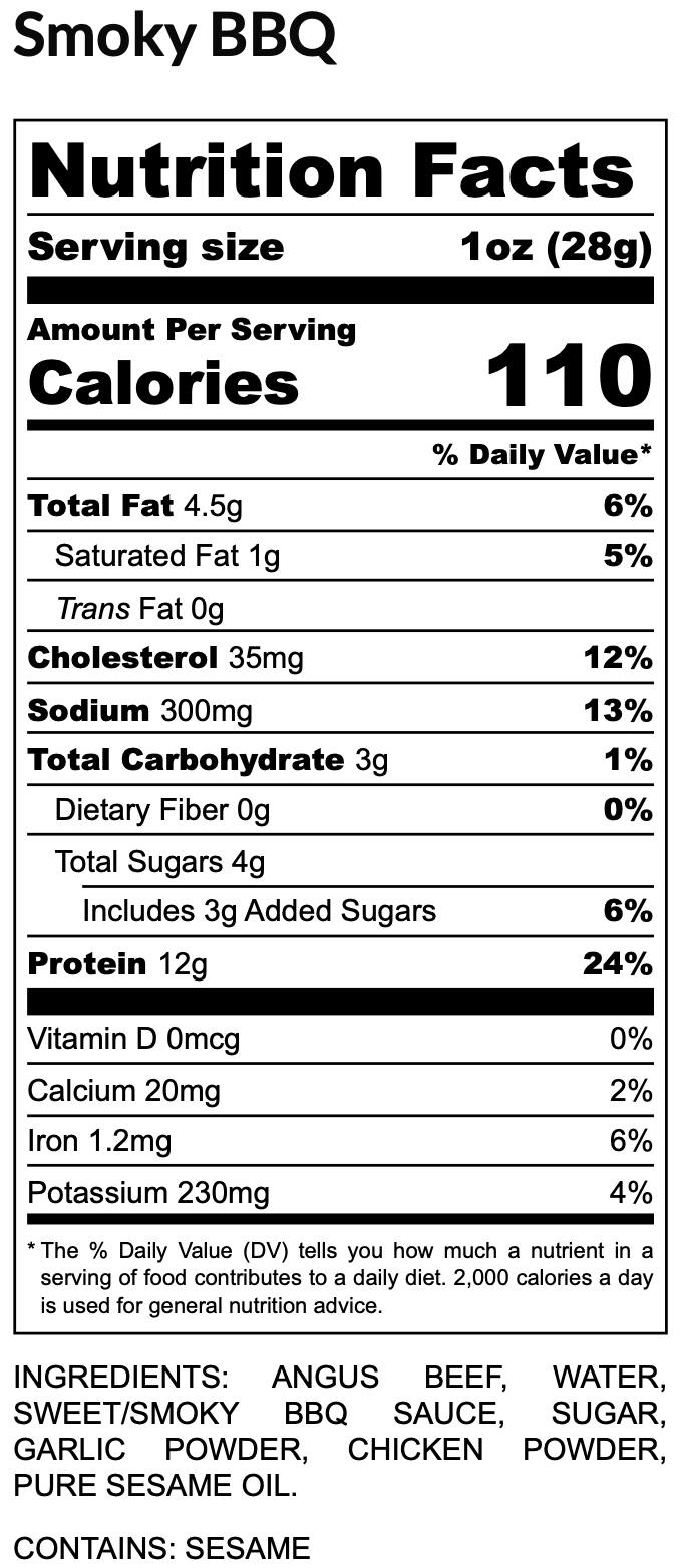 Thumbnail: Sampler Beef Chips (8-Packs). The Ultimate Snacks