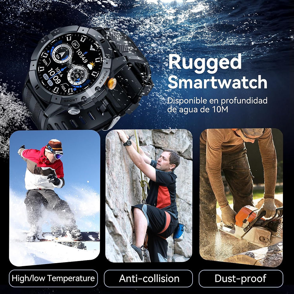 Miniatura: Reloj Inteligente CUBOT C29 , 1.52" HD 410 mAh, Impermeable Watch de Fitness