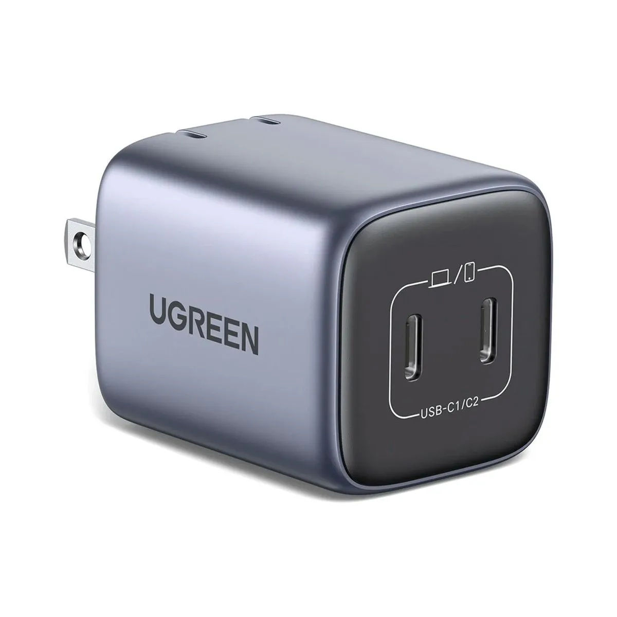 Cargador de Pared Ugreen 45W compatible con iPhone y android tipo C