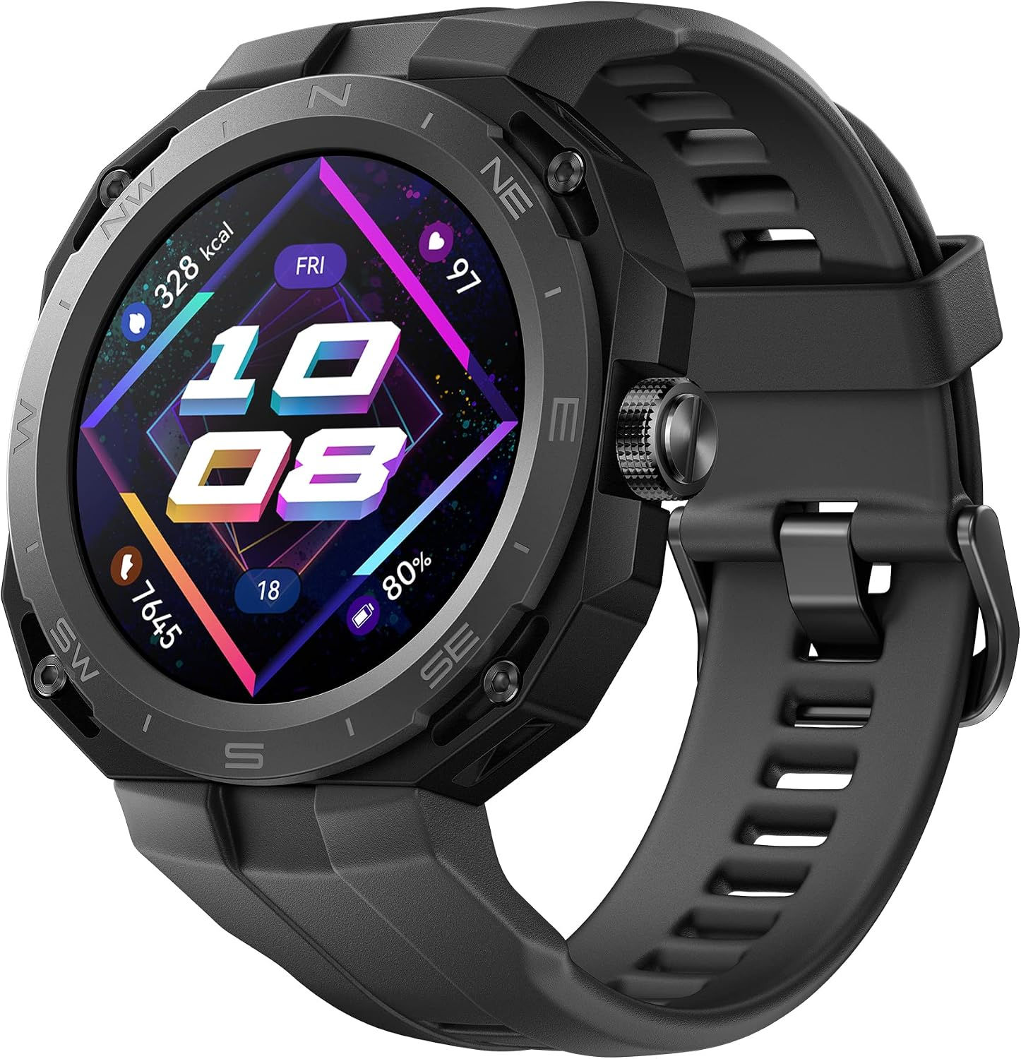 HUAWEI Watch GT Cyber Edición Sport 1.32 Amoled, Resistencia Grado Mlitar -Black