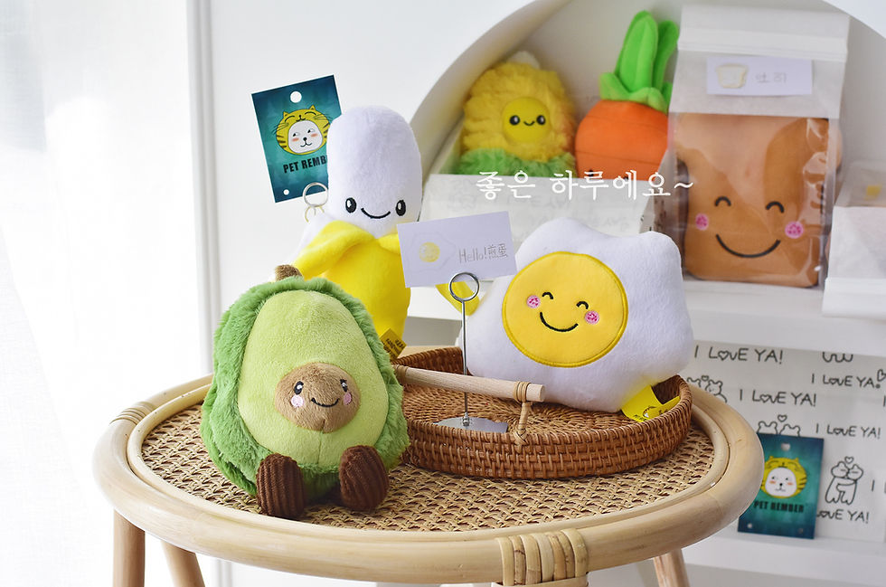 サムネイル： Dog Toy-Bananaちゃん　音が鳴る