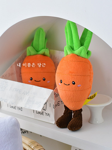 Dog Toy-にんじんちゃん 音が鳴る | Mr.Gentle Mr.Boss