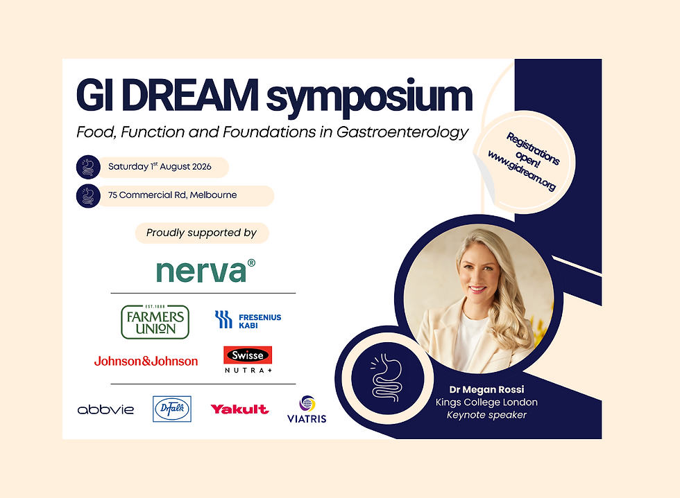 GI DREAM Symposium - Food, Function & Foundations in Gastroenterology