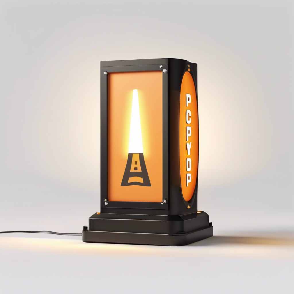 Illuminated Pylon Sign