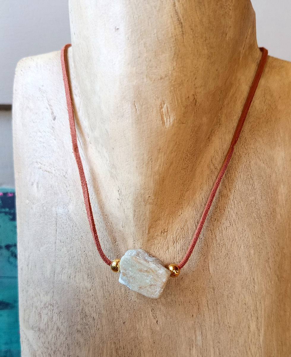 Miniature : Collier Amazonite "PHILIA"