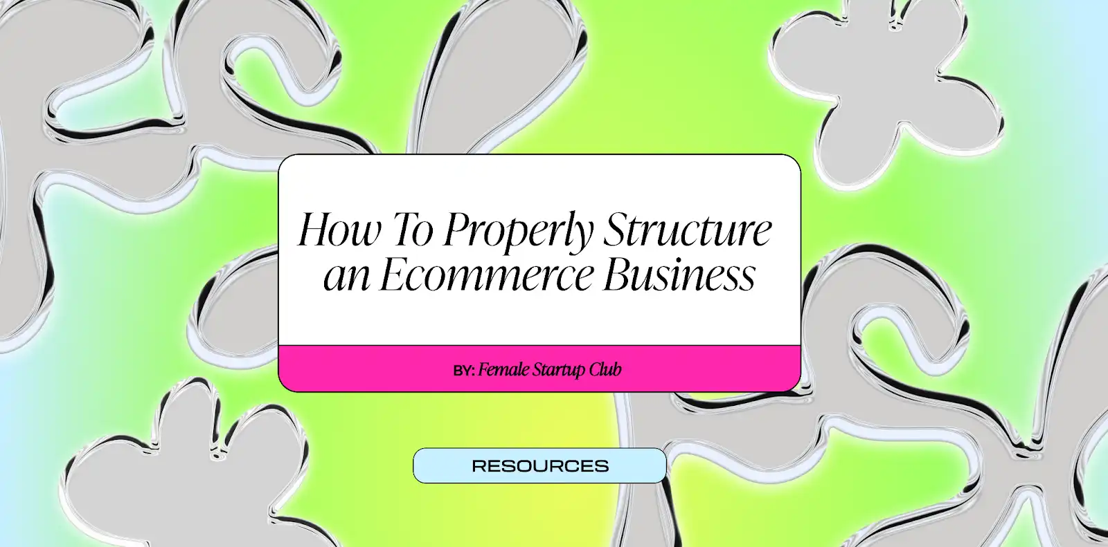 How to properly structure an e-Commerce business