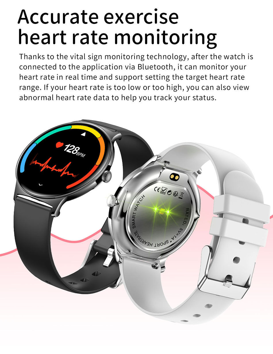 Thumbnail: 2025 Ultra-thin Durable Women Smart Watch 1.43" Amoled Screen Wireless Call Spor