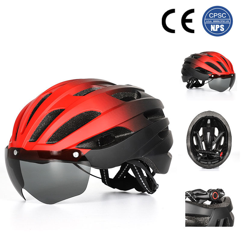 Thumbnail: Horntour Ultralight Bicycle Helmet Intergrally-molded Road Mountain Cycling Helm