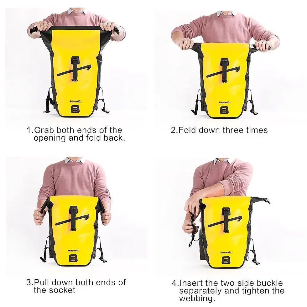 Thumbnail: 25L Waterproof Bike Pannier Bag