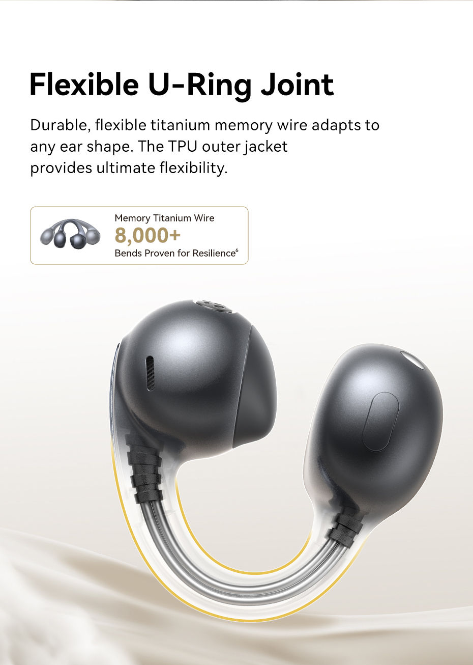 Thumbnail: Baseus MC1 Pro Ear Clip Wireless Earphones Bluetooth 6.0 Hi-Res Ultra Open Earbu