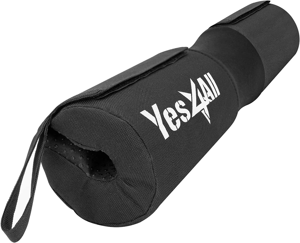 Thumbnail: Yes4All Ergonomic Foam Bar Pad, Olympic Barbell Squat & Neck Pad for Squats, Hip