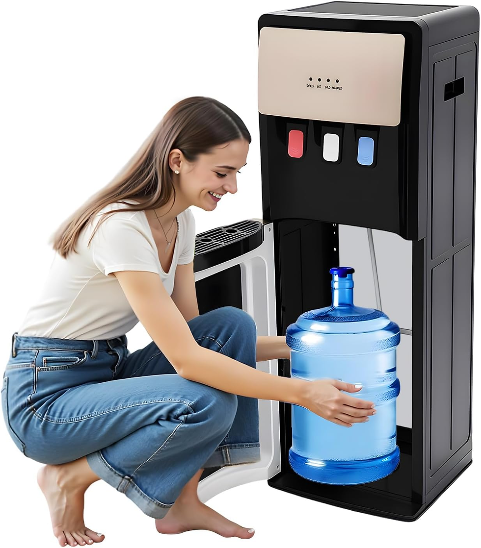 Thumbnail: TFCFL Bottom Loading Water Cooler Dispenser with 3 Temperature Settings of Hot, 