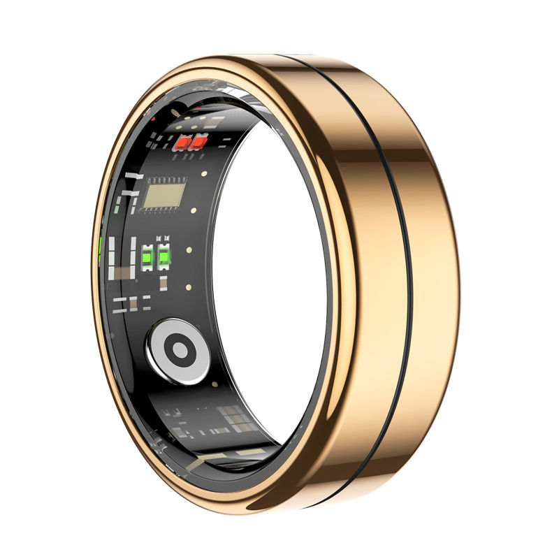Thumbnail: 2025 R04 Smart Ring Men Women with Charging Case, Health and Sleep Monitor, 5ATM