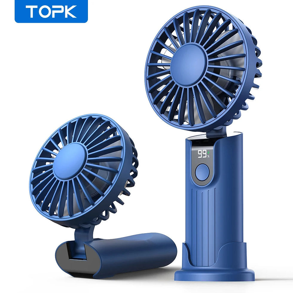 Thumbnail: USB Rechargeable Mini Portable Fan