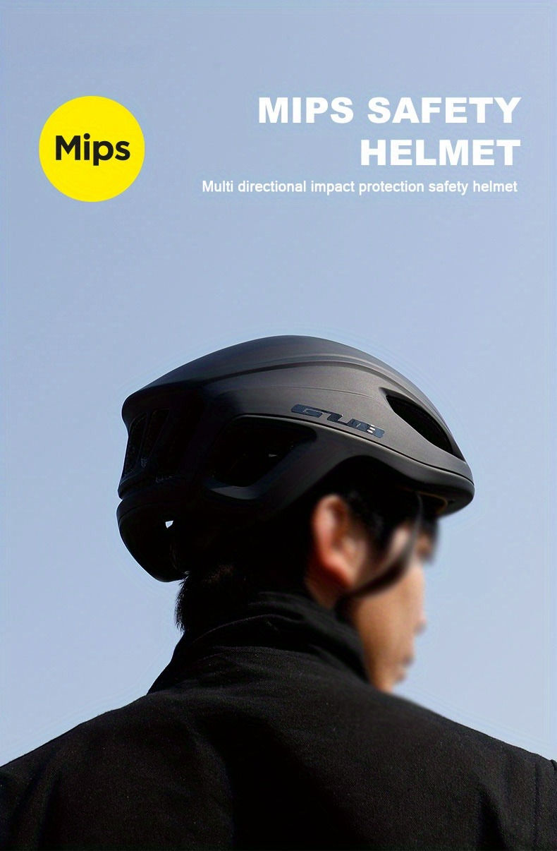 Thumbnail: MIPS Bicycle Helmet Ultra-lightweight Integrated Molding Bike Helmet Adjustable 
