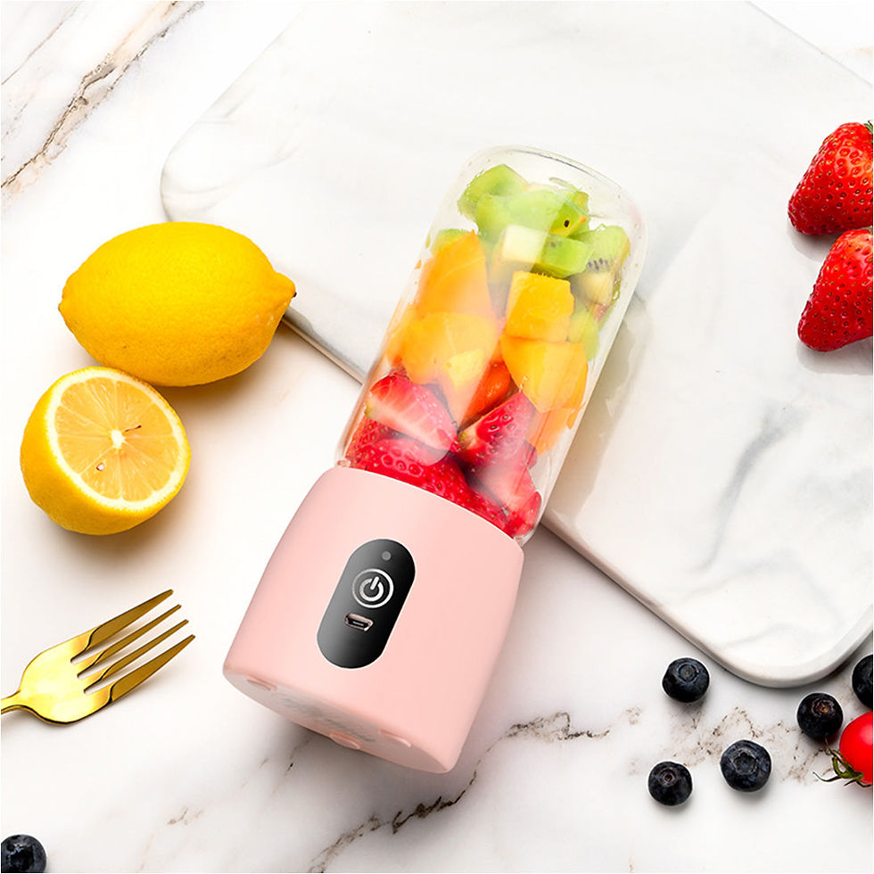 Thumbnail: SOGA 2X Portable Mini USB Rechargeable Handheld Juice Extractor Fruit Mixer Juic