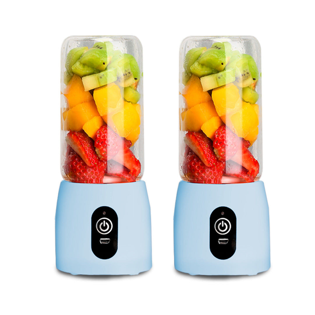 SOGA 2X Portable Mini USB Rechargeable Handheld Juice Extractor Fruit Mixer Juic