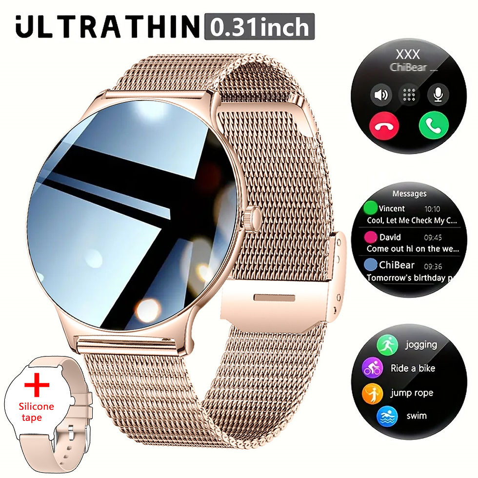 Thumbnail: 2025 Ultra-thin Durable Women Smart Watch 1.43" Amoled Screen Wireless Call Spor