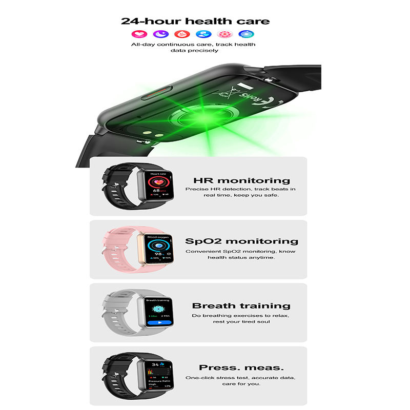 Thumbnail: 2025 New Grade Nursing Smart Watch AMOLED Blood Oxygen ECG + PPG Blood Pressure 