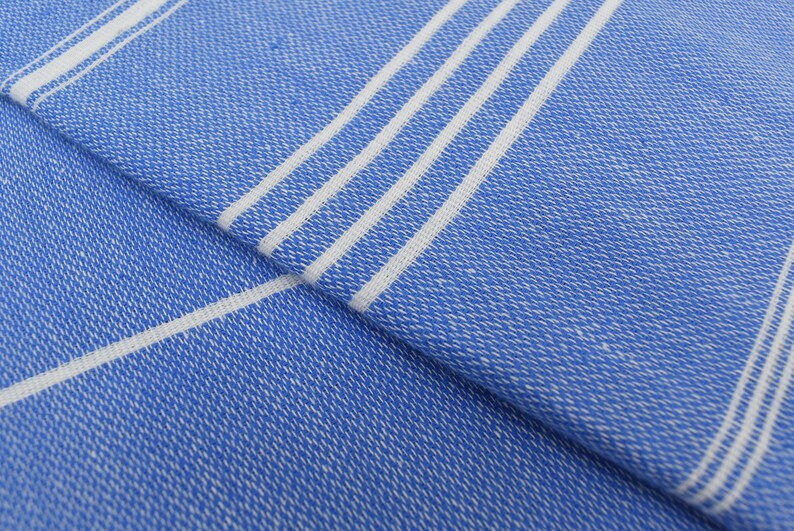 Thumbnail: MONACO BLUE TURKISH TOWEL
