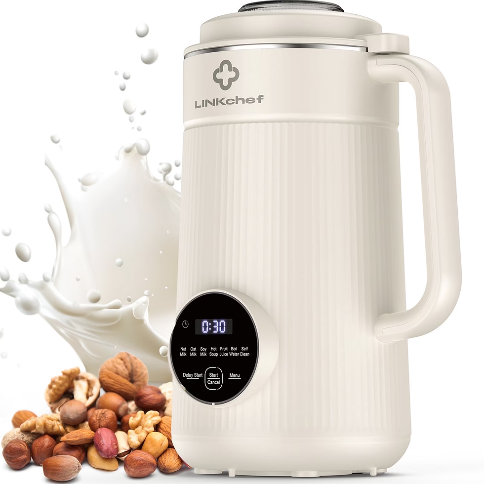 Thumbnail: Nut Milk Maker 40 Oz Almond Oat Soy Milk Maker Blender with Self-Cleaning, Delay