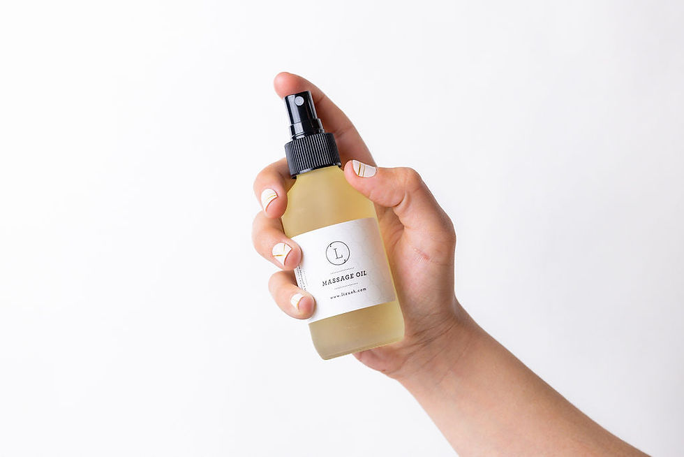Thumbnail: CBD - Aromatherapy Eucalyptus Massage Oil with CBD, Natural Relaxing Body Massag