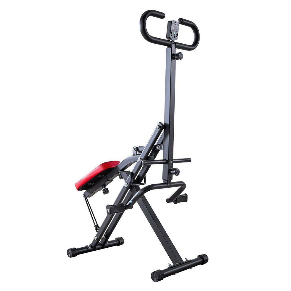 Thumbnail: VEVOR Squat Machine, Deep Squat Rowing Machine for Home, Easy Setup & Foldable