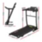 Thumbnail: Everfit Treadmill Electric Home Gym Fitness Exercise Machine Incline 400mm