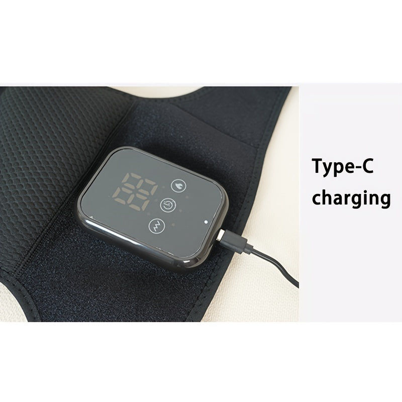 Thumbnail: NNETM 3-in-1 Heated Knee, Elbow, and Shoulder Massager – Wireless(Black)