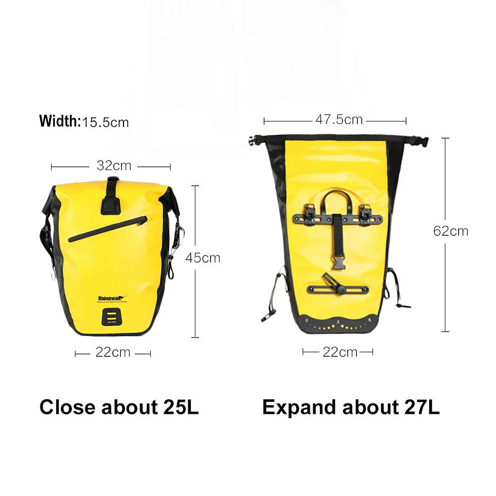 Thumbnail: 25L Waterproof Bike Pannier Bag