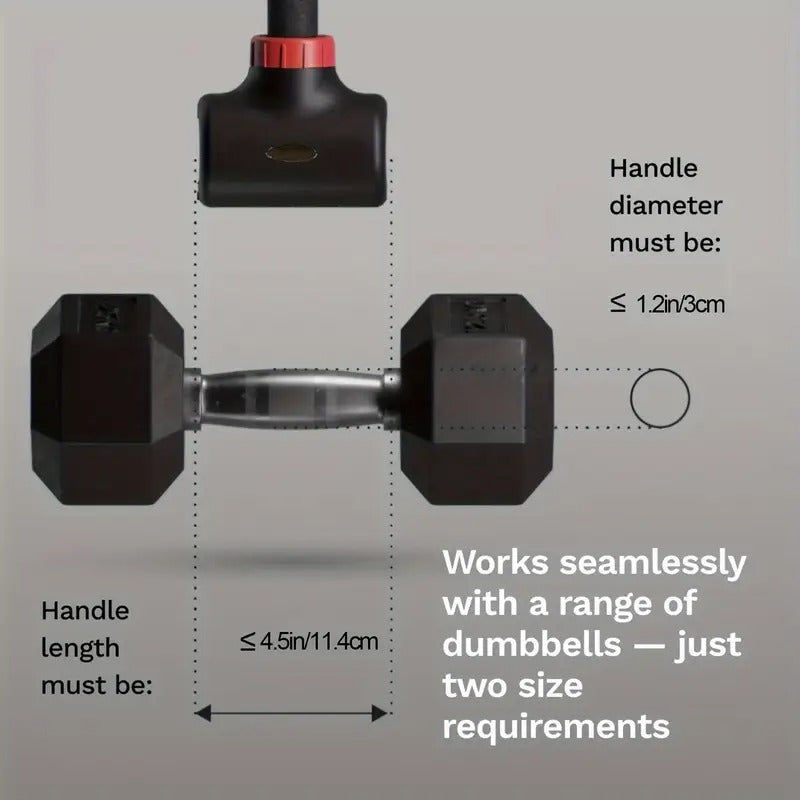 Thumbnail: Adjustable Dumbbell Barbell Converter