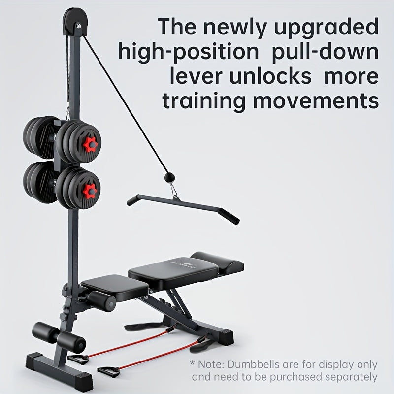 Thumbnail: Dumbbell Sit-Up Bench Home Gym Equipment