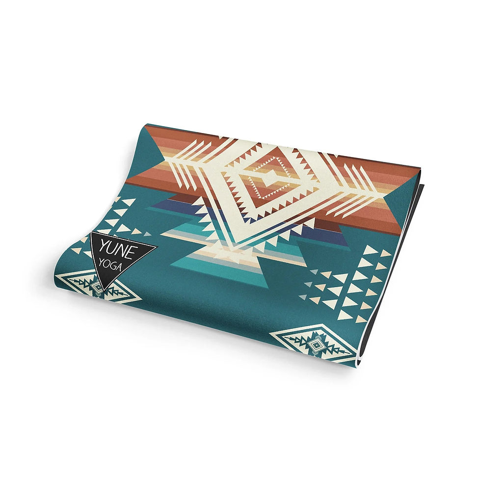 Thumbnail: Buffalo Hills Moss Yoga Mat – 6 mm Extra Thick, Double-Sided Non-Slip, Eco-Frien