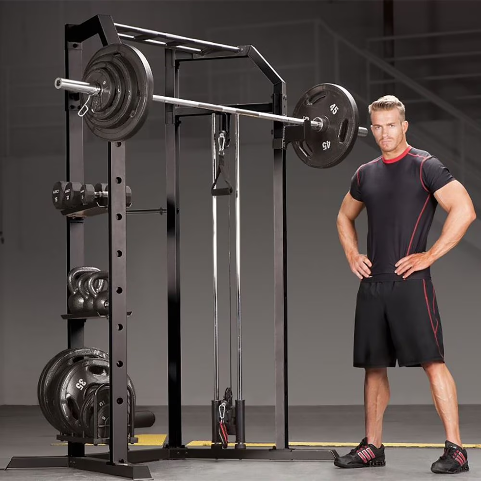 Thumbnail: Olympic Strength Cage System for Triceps and Chest Development SM-3551