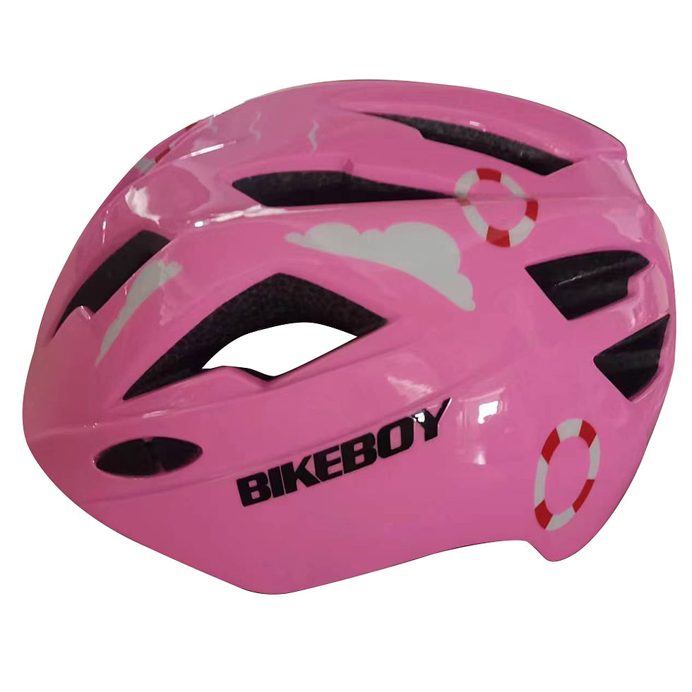 Thumbnail: Kids Cycling Helmet Adjustable Bicycle Helmet with Taillights Scooter Helmet Lig