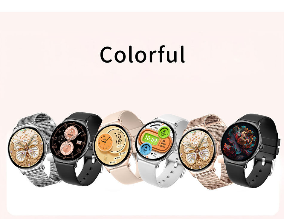 Thumbnail: 2025 Ultra-thin Durable Women Smart Watch 1.43" Amoled Screen Wireless Call Spor