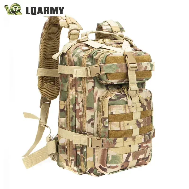 Thumbnail: Polyester 30L Army Military Tactical Backpack Softback Outdoor Waterproof