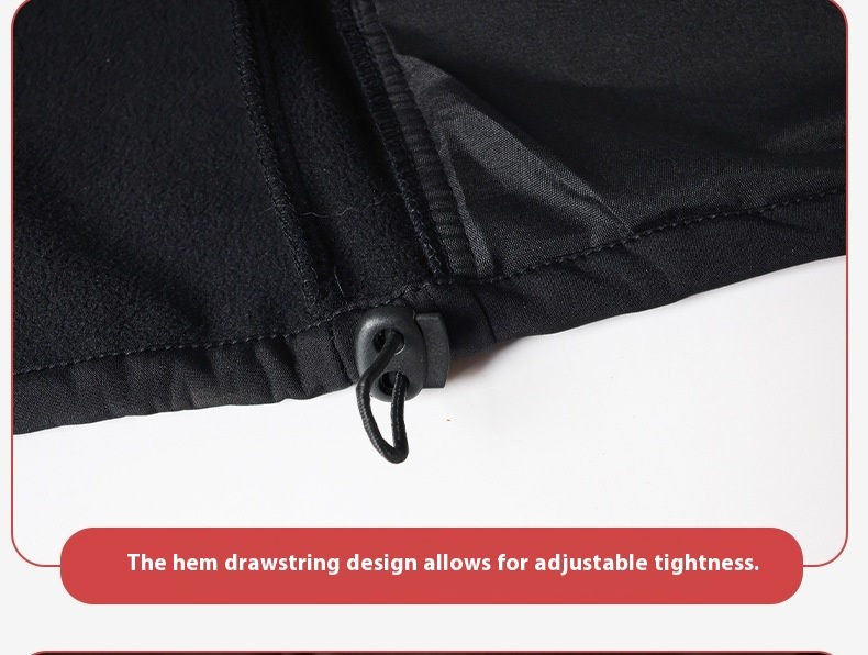 Thumbnail: Men's Work Suit Winter Thickened Waterproof Jacket Pants Set Windproof Outdoor W