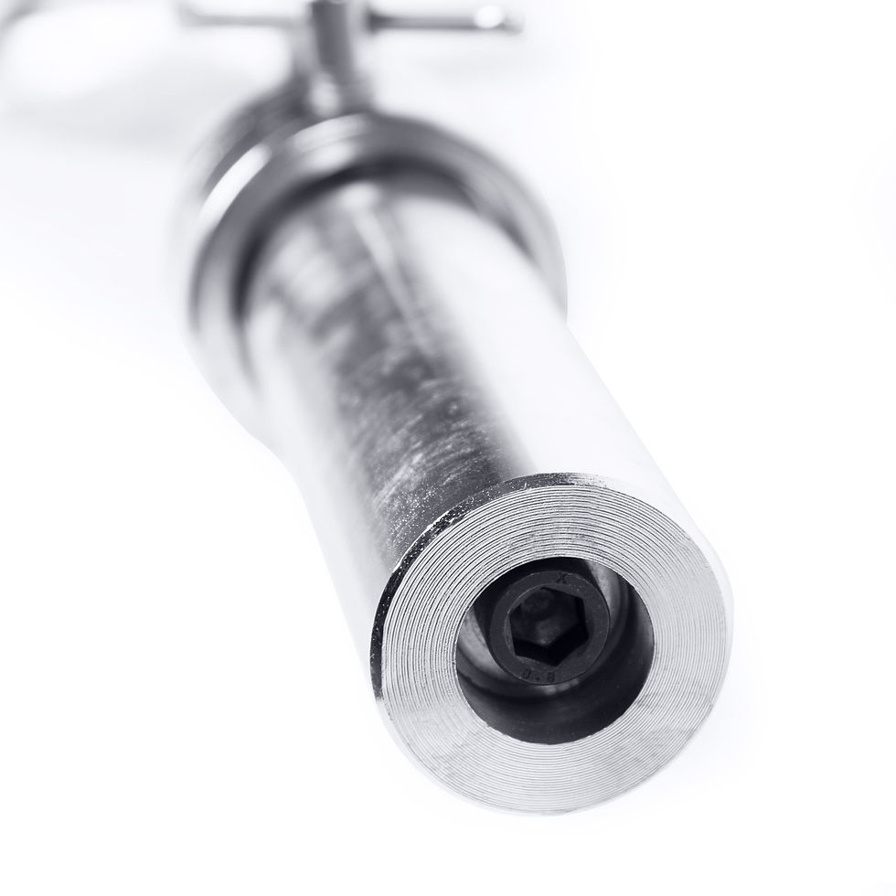 Thumbnail: Barbell 48 In. Olympic Super Curl Weight Bar, Chrome