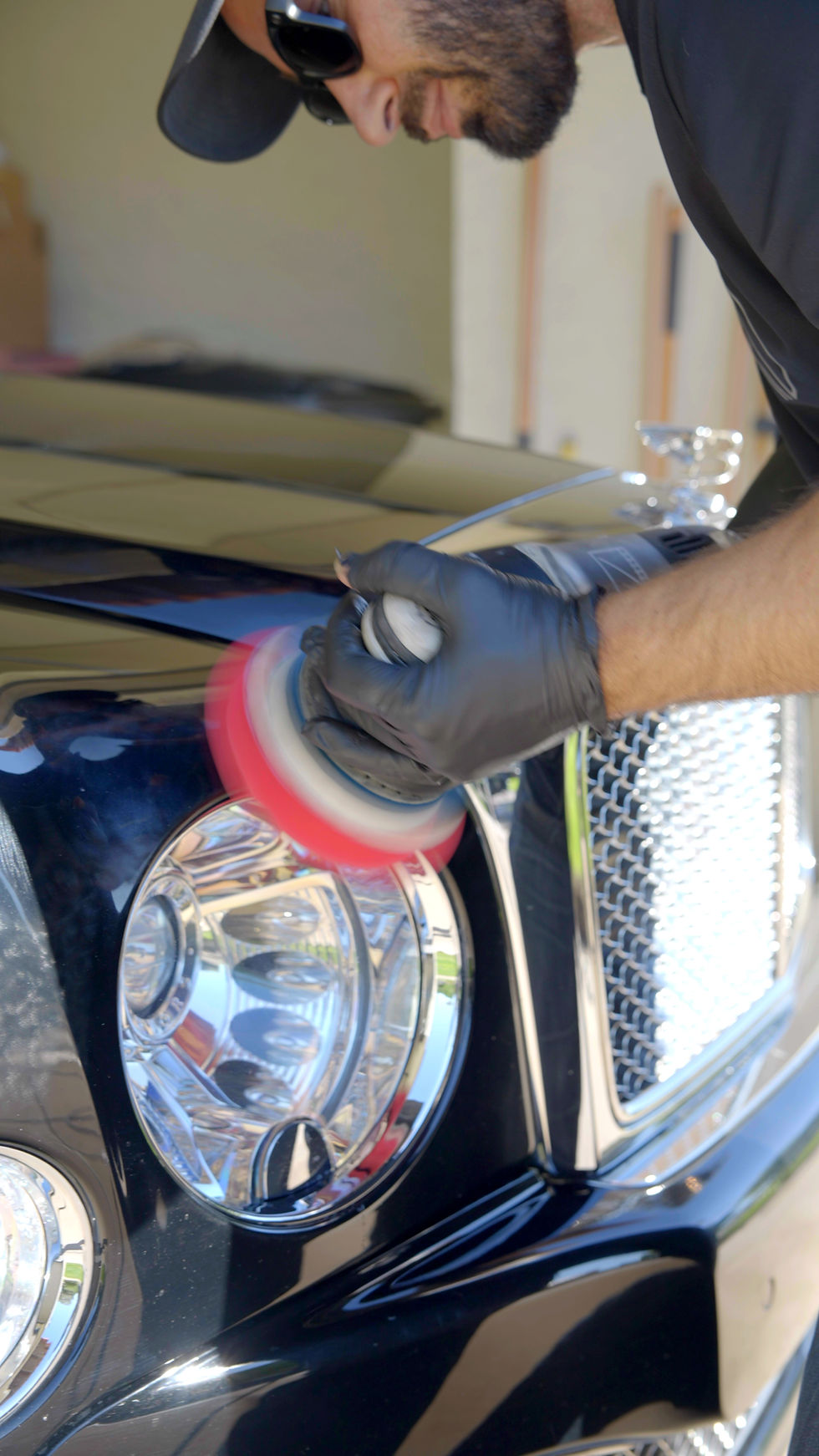Paint Correction on Bentley Mulsanne In Gilbert Az