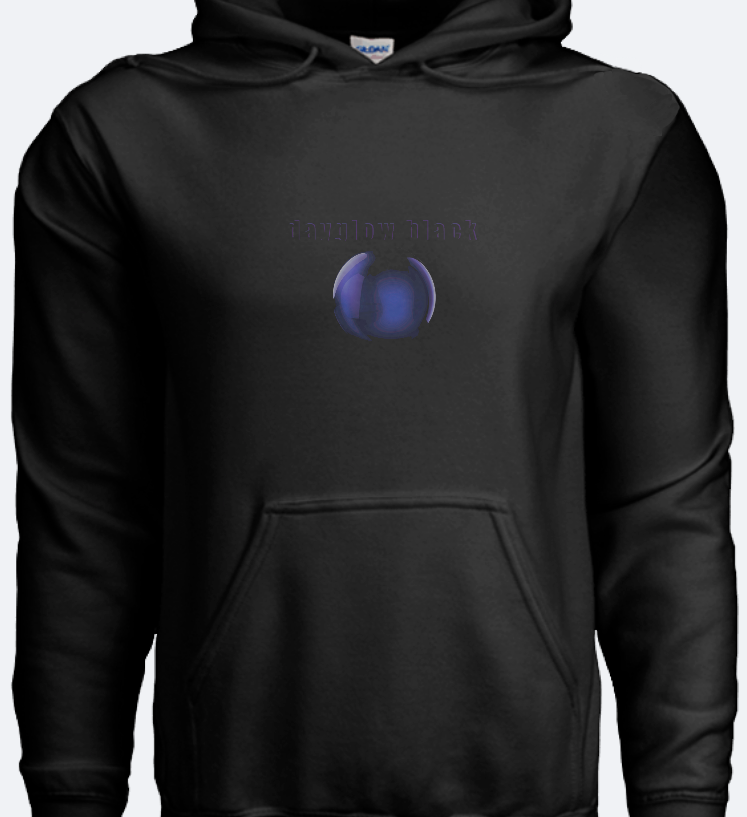 Official Dayglow Black - Black Squares Hoodie