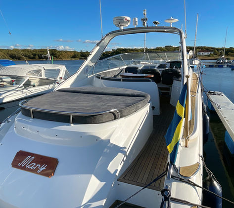 Windy 42 grand bora 2007 exteriör till salu - opulence yachts