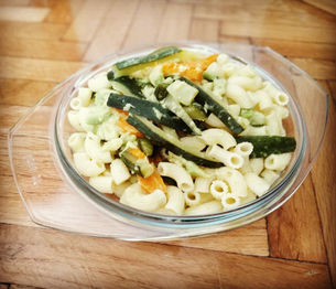 Zucchini & Avocado Pasta