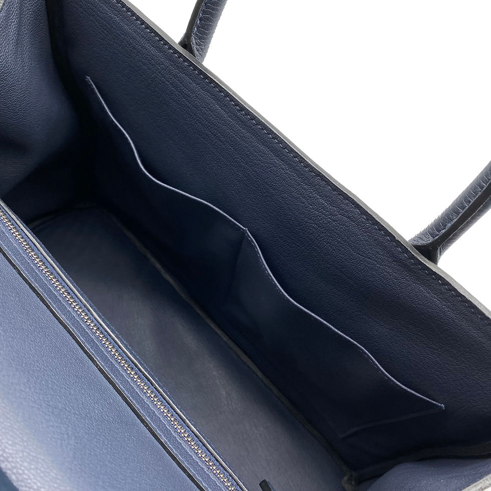 Thumbnail: 「Amelia」Cow Leather Tote Bag